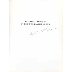 L’œuvre artistique d’Hélène de Laage de Meux sculptures et dessins, par Georges Muguet, Librairie Gründ