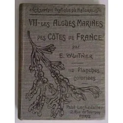 Les Algues marines des côtes de France, par Émile  Wuitner, Paul Lechevalier éditeur
