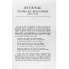 Journal Étude et rencontres, par Jean Guitton, Le Club du Livre Chrétien 1959. (première page)