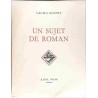 Un sujet de roman, par Sacha Guitry, Raoul Solar