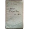 Couverture du livre "En flânant à travers l’Exposition de 1900" par André Hallays, édition Perrin 1901