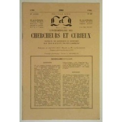L’Intermédiaire des chercheurs et curieux, numéro 349