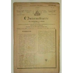 L’Intermédiaire des chercheurs et curieux, numéro 1326