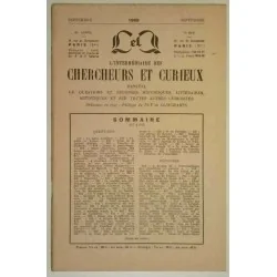L’Intermédiaire des chercheurs et curieux, numéro 210