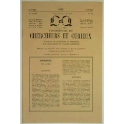 L’Intermédiaire des chercheurs et curieux, numéro 343