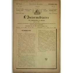 L’Intermédiaire des chercheurs et curieux, numéro 1333