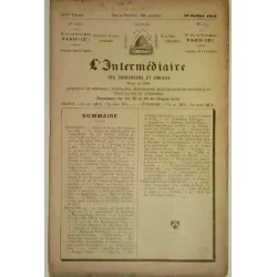 L’Intermédiaire des chercheurs et curieux, numéro 1333