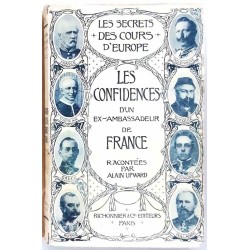 Les Secrets des cours d’Europe – Alain Upward. Richonnier & Cie, circa 1900. Couverture illustrée.