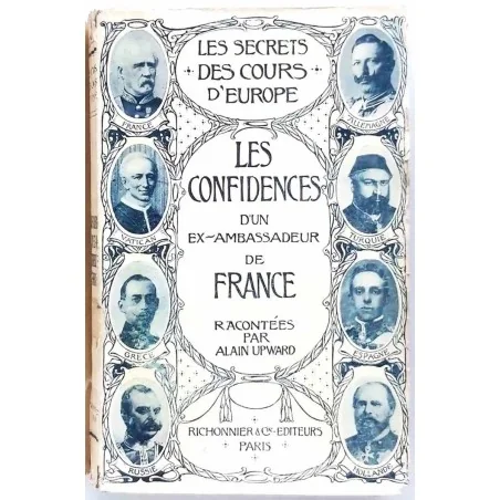 Les Secrets des cours d’Europe – Alain Upward. Richonnier & Cie, circa 1900. Couverture illustrée.