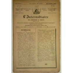 L’Intermédiaire des chercheurs et curieux, numéro 1317