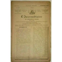L’Intermédiaire des chercheurs et curieux, numéro 1318