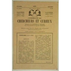 L’Intermédiaire des chercheurs et curieux, numéro 345