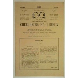 L’Intermédiaire des chercheurs et curieux, numéro 322