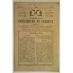 L’Intermédiaire des chercheurs et curieux, numéro 202