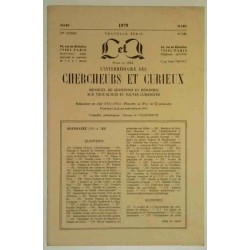 L’Intermédiaire des chercheurs et curieux, numéro 336        Mars 1979