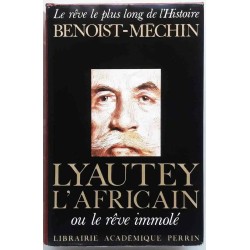 Portrait de Lyautey en couverture du tome VI du Rêve le plus long de l’Histoire, édition Perrin 1978
