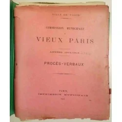 Commission municipale du vieux Paris 1914-1916, Imprimerie municipale,  L’histoire des quartiers parisiens