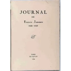 Journal, de Francis Jammes, réflexions personnelles,  échanges avec Claudel, ses pensées sur la foi, la poésie