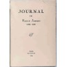 Journal, de Francis Jammes, réflexions personnelles,  échanges avec Claudel, ses pensées sur la foi, la poésie