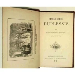 Marguerite Duplessis, par  Louise Dorval, Librairie nationale d’éducation et de récréation  Sans date (début XIXe ?)