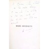 Dédicace : Marie-Antoinette, par André Castelot, Amiot Dumont.
 1953