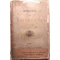 Mémoires de Laferrière, Dentu éditeurs.  1876