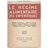 Couverture illustrée du livre "Le Régime alimentaire des entéritiques" par le Dr Vernière, éditions Nilsson, vers 1929.