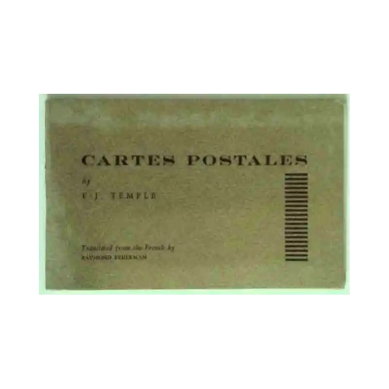 Cartes postales, par F.J. Temple, imprimé par Noël Young Santa Barbara, California   1964