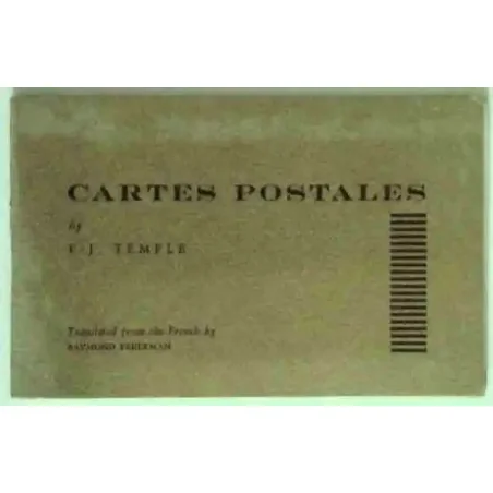 Cartes postales, par F.J. Temple, imprimé par Noël Young Santa Barbara, California   1964