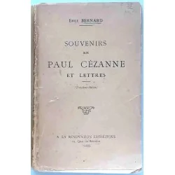 Souvenirs sur Paul Cézanne et lettres, par Emile Bernard, A la rénovation esthétique 1921 ?