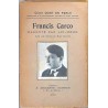 Francis Carco raconté par lui-même, Marc Saunier, Éditions Sansot R. Chiberre éditeur   1921