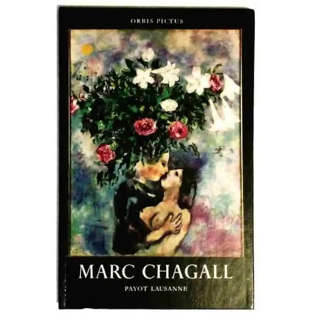 Couverture du livre « Marc Chagall » (1973), collection Orbis pictus, éditions Payot, illustration en couleurs.