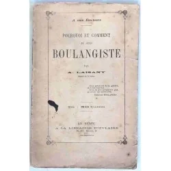 Pourquoi et comment je suis Boulangiste, A. Laisant, Imprimerie typo Mayer 1887