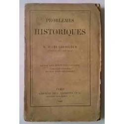 Problèmes historiques, par Jules Loiseleur, Librairie Hachette.