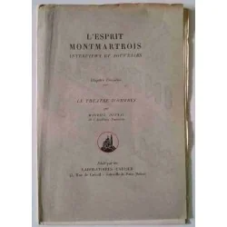 L’Esprit Montmartrois  : Le Théâtre d’ombres, par Maurice Donnay,  par les Laboratoires Carlier  1938 ?