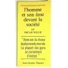 Couverture du livre "L’Homme et son âme devant la société" Oscar Wilde, édition Pauvert 1971,