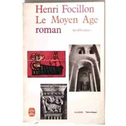 Couverture du livre Art d’Occident de Henri Focillon, étude illustrée sur l’art roman au Moyen Âge. 1965