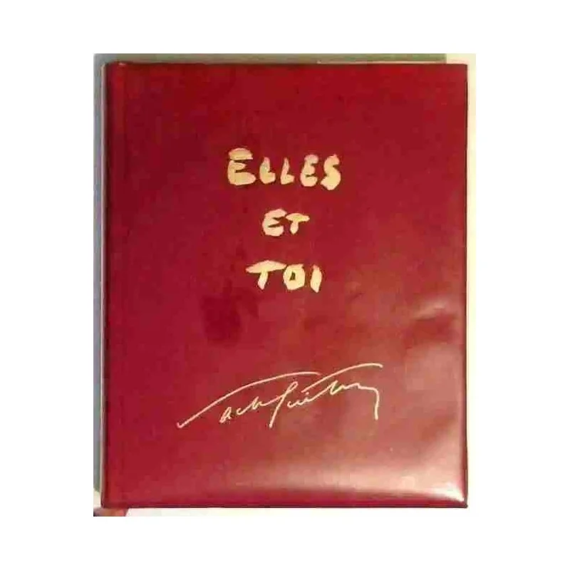 Couverture du livre « Elles et toi »de Sacha Guitry, éditions Raoul Solar.  1947