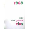 Liste des grands vins 1969, Nicolas, Le Paradis terrestre, Lorjou 1969