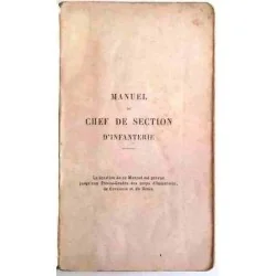 Manuel de chef de section d’infanterie, Grand quartier général 3e bureau, page de titre 1918