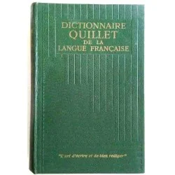 Dictionnaire Quillet de la langue française en trois volumes, de Raoul Mortier, 1963