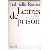 Lettres de prison, par Gabrielle Russier, Seuil.  1970