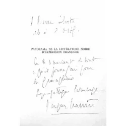 Panorama de la littérature noire d’expression française, par Jacques Nantet, Fayard