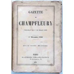Gazette de Champfleury tome 2, Blanchard libraire-éditeur 1856
