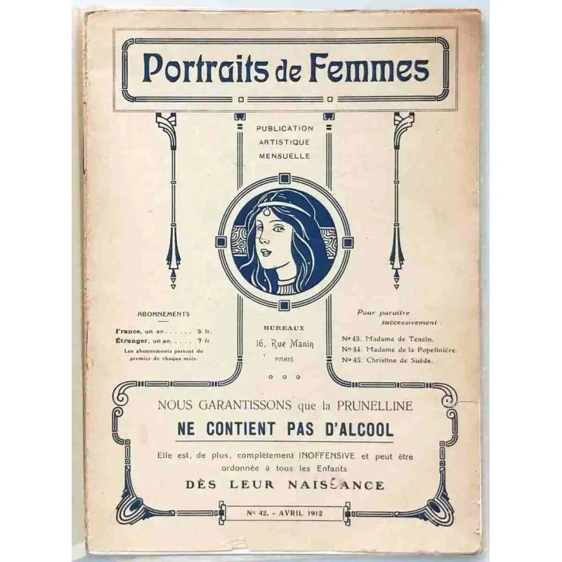 Portraits de femmes n°42 : Mademoiselle de Choiseul, Comtesse de Gramont, par Émile Henriot 1912