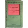 Le Secret de Talleyrand, par Ferdinand Bac, Hachette. 1933