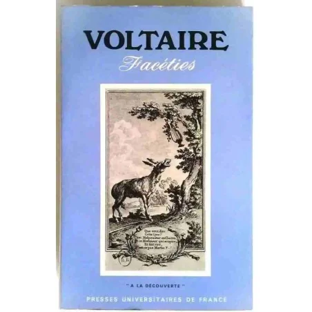 Facéties, par Voltaire, Presses Universitaires de France. 1973