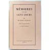 Mémoires sur les cent-jours, par Benjamin Constant, Jean-Jacques Pauvert 1961