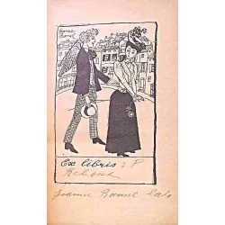 Ex-libris : Amour en province, par Jeanne Ramels-Cals, Arthème Fayard 1926