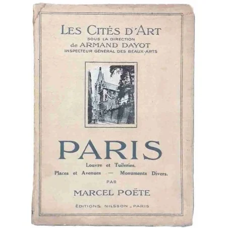 Paris, par Marcel Poëte, Éditions Nilsson 1925